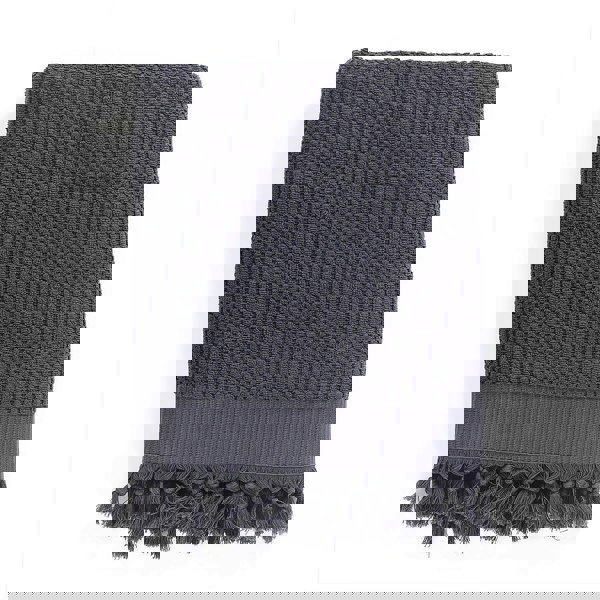 Turkish Cotton Bath Towel, Anthracite