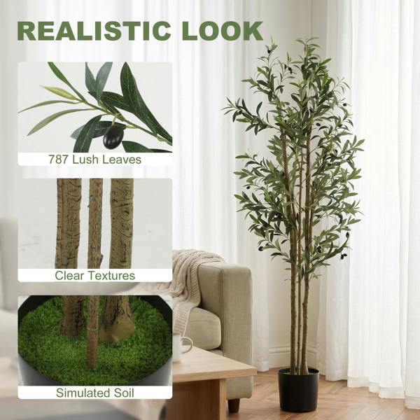 Artificial Olive Tree