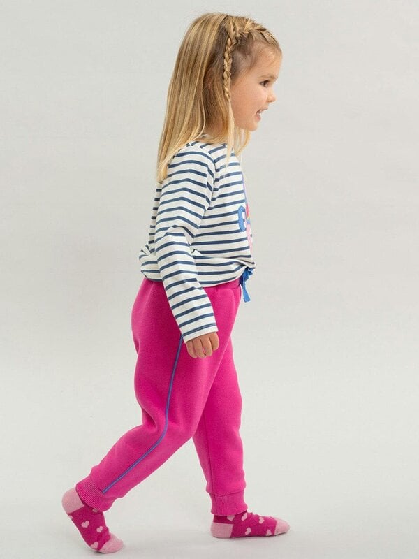 Kite Girls Organic Busy Bean Joggers Very Berry