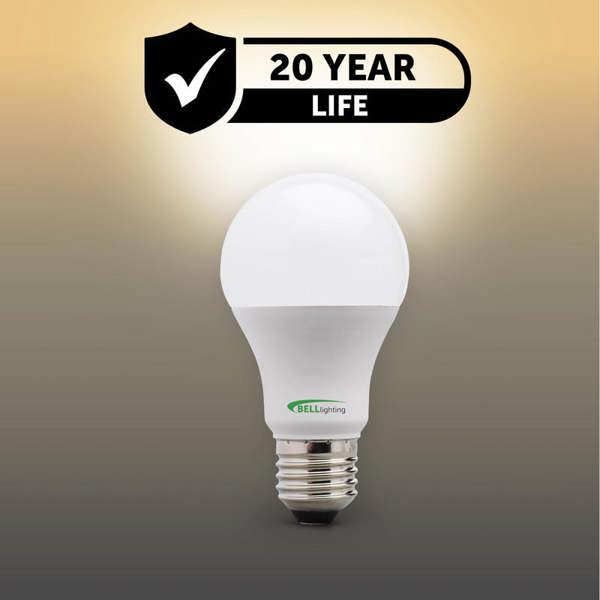 BELL Lighting E27 Edison Screw LED GLS 8.1W Energy Saving Light Bulbs