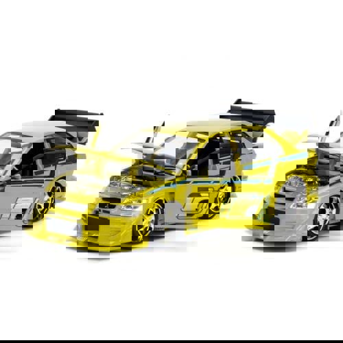 fast and furious brians mitsubishi lancer evo vii 1:24 jada 99788