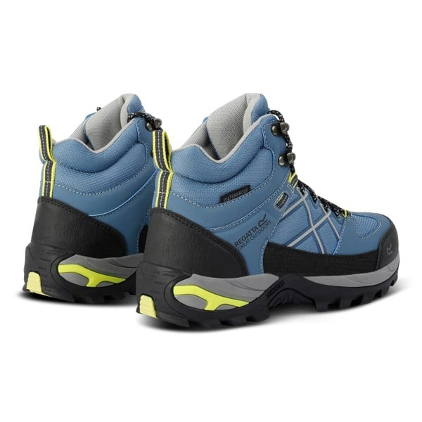 Regatta Womens/Ladies Samaris III Walking Boots - Coronet Blue/Lime Punch