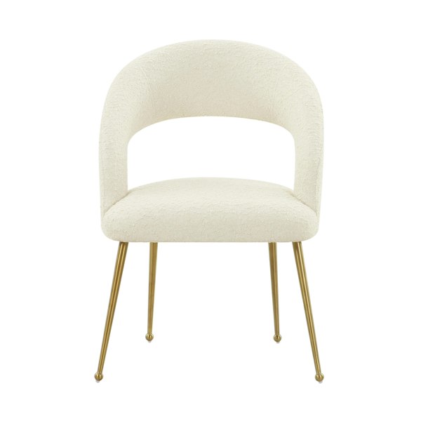 Furniture Edit Rocco Cream Boucle Dining Chair