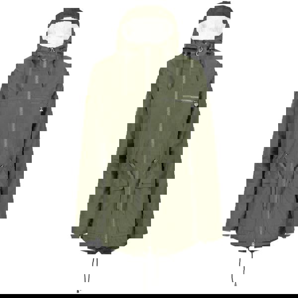 Trespass Womens/Ladies Forever Wateproof Parka Jacket - Moss - 