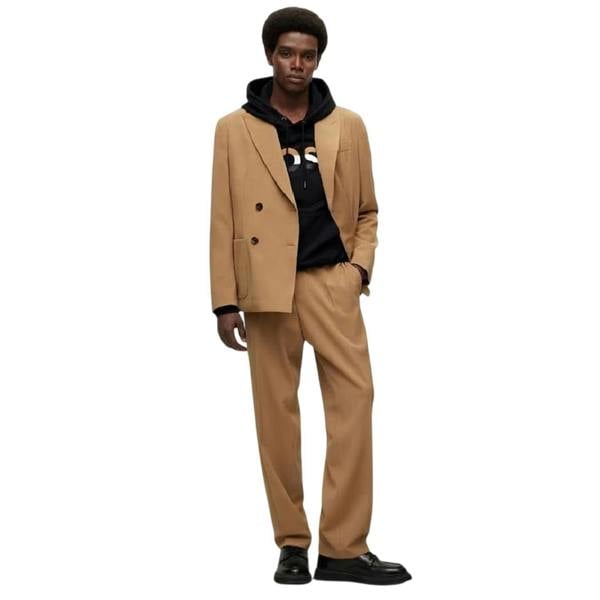 Boss Unisex Adult Kris 224 Trousers - Medium Beige - 