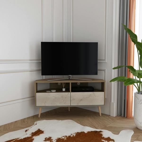 Decorotika Aura Modern Tv Stand TV Cabinet for TV's up to 55"