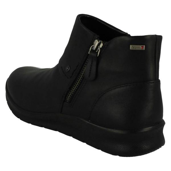 Padders Ladies Padders 2E/3E Fitting Ankle Boots Springs