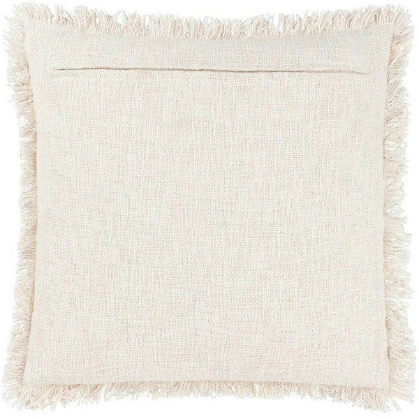 Yard Hara Woven Fringe Cushion Cover - Lichen