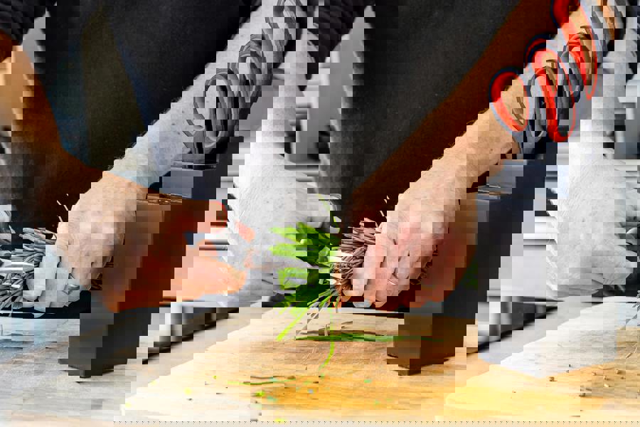 KitchenCraft 3 Piece Scissor Set and Black Block