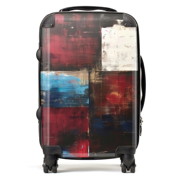 Warren Reed Rustic Harmony In Bold Colours Suitcase