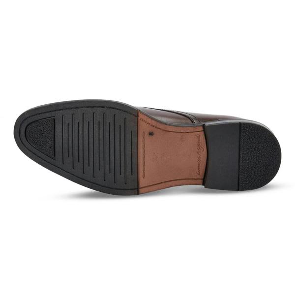 Paul Andrew Henley - Men's Brown Classic Plain Toe Derby Shoes