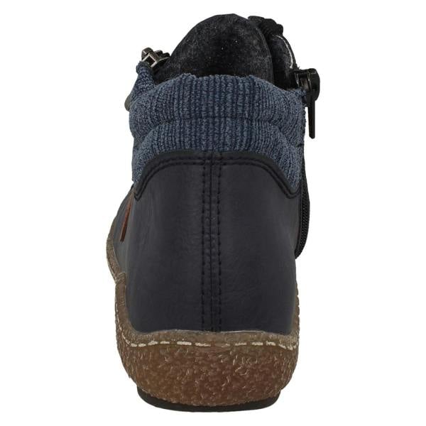 Rieker Ladies Rieker Tex Lace Up Warm Lined Ankle Boots L7514