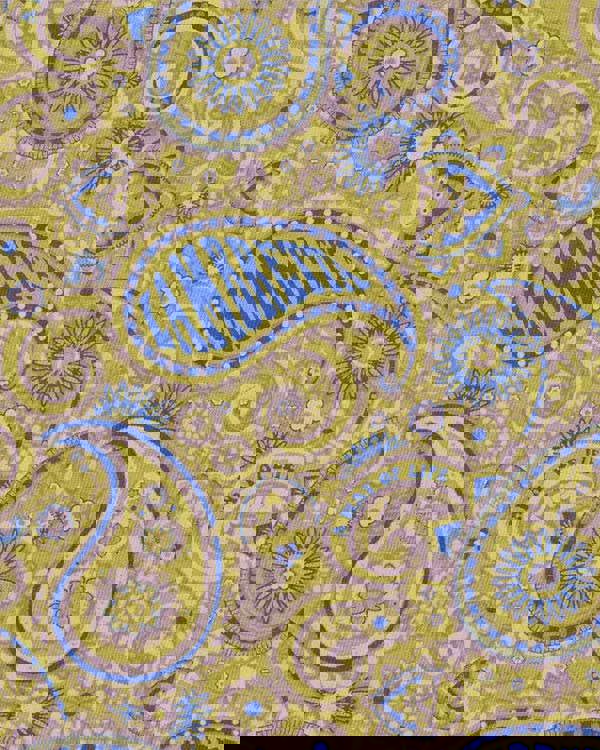 Lambretta Mens All Over Paisley Branded Retro Casual T-Shirt