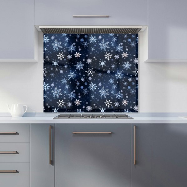 Warren Reed - Designer Dreamy And Magical Snowflake Kitchen Splashback