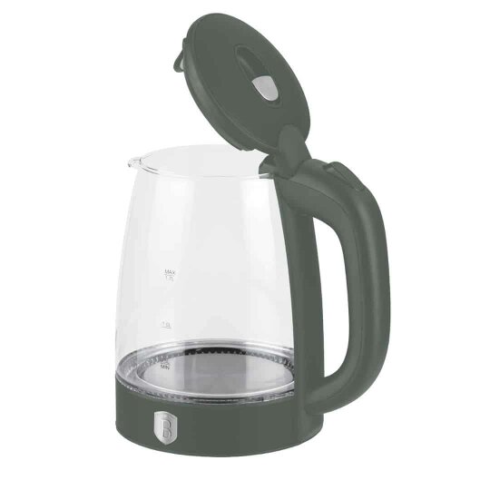 Berlinger Haus Electric Glass Kettle Matte Green BH9812
