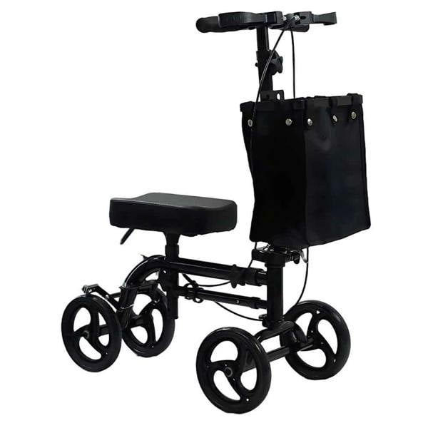 Gr8 Home Mobility Knee Walker Scooter Adjustable Height Knee Pad Steering Dual Brakes 300lb Capacity