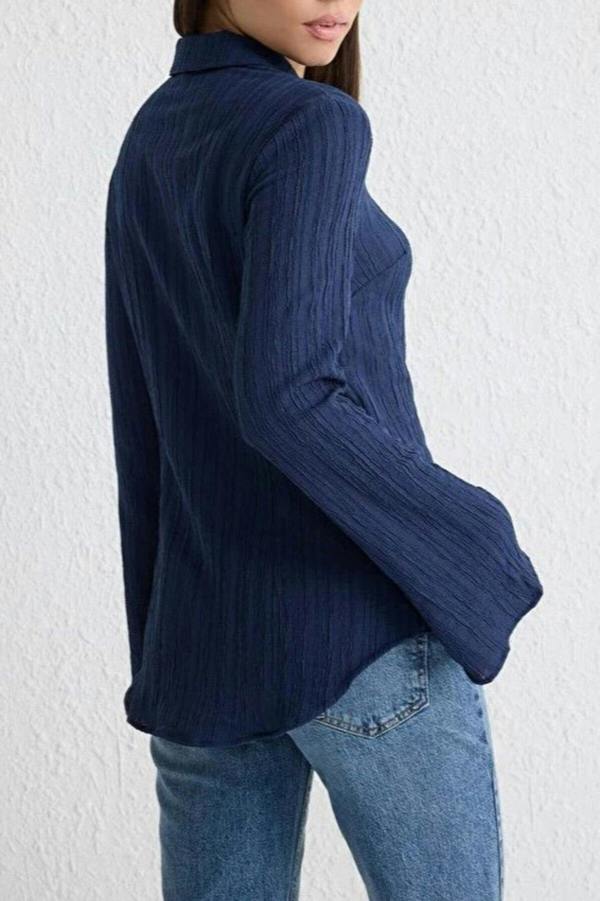 WOVCOR Textured Woven Shirt