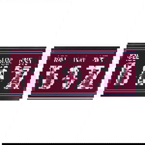 BritishmadeGifts Hammers Football Fan - Retro Bar Box - The Perfect Time Capsule Gift Box for Football Lovers