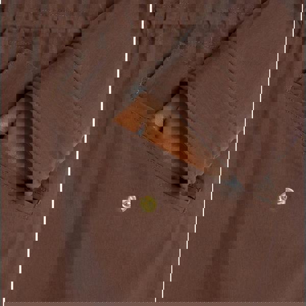 Joules Joules PORTWELL Waterproof Hoodie Raincoat With Adjustable Waist Brown