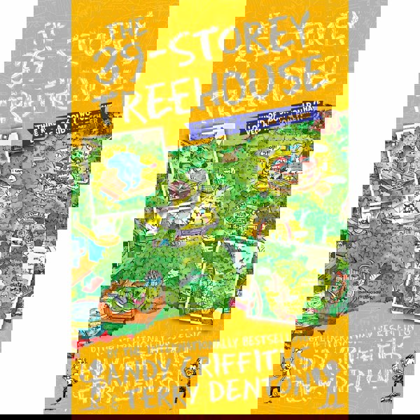 Andy Griffiths The Treehouse Collection 11 Books Set 143-Storey, 130-Storey, 117-Storey, 104-Storey