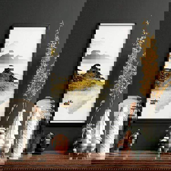 Japandi wall art | set of 3 framed wall art