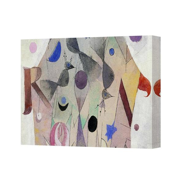 Benjamin Tate Design Abstract Geometric Canvas Wall Art Print Modern Home Decor