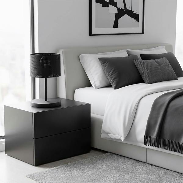 Emibig LUX Table Lamp 1 x E27 Black