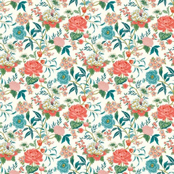 Furn Azalea Wallpaper - Multicoloured - 