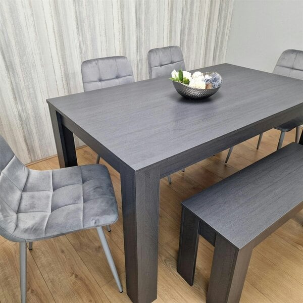 Kosy Koala Dining Table Set with 4 Chairs Dining Room, Kitchen table set of 4, and Bench