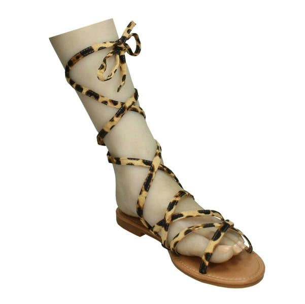 Savannah Ladies Savannah Strappy Flat Sandals F00361