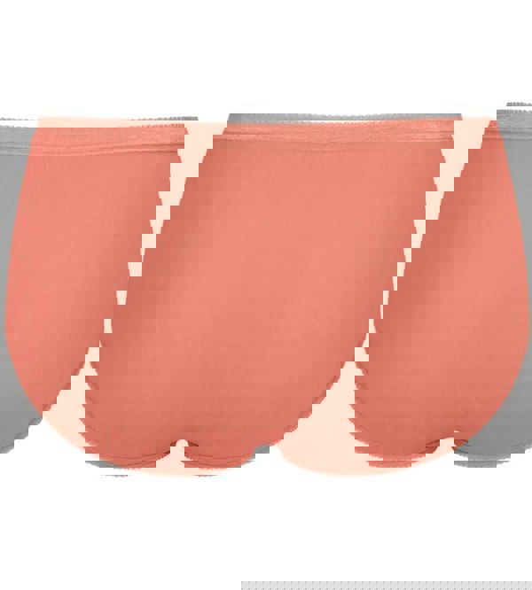 SloggiBriefs 3 - packBasic+ 3 - Pack Cotton Midi Briefs, Apricot/White/OrangeBoxers - and - Briefs.net