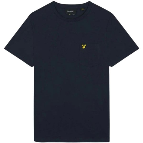 Lyle & Scott Pocket On Chest Dark Navy T-Shirt M