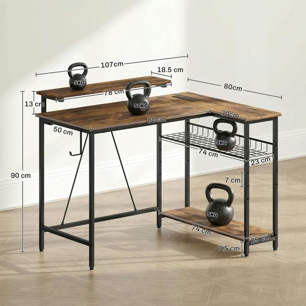 L-shape Computer Desk