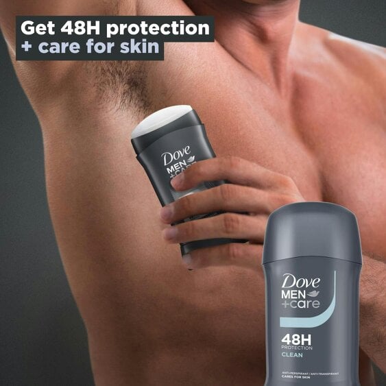 Dove Men+Care Clean Anti-Perspirant Stick Classic 18x50ml 48H Sweat Protection