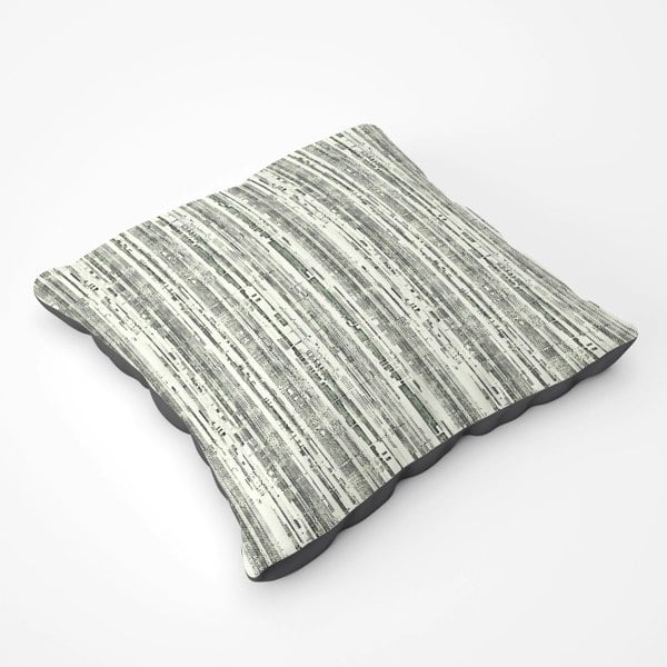 Warren Reed Washed Out Canvas Pattern Floor Cushion