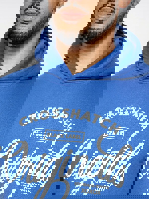 Crosshatch Bartamax Hoodie Blue