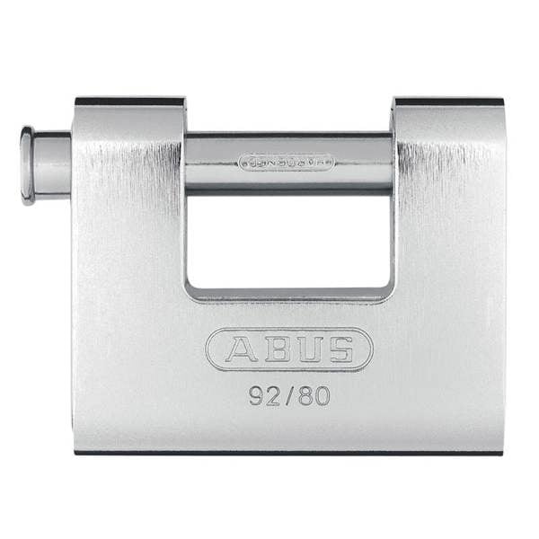 Abus Mechanical 92 Series Monoblock Shutter Padlock - Multi Colour - 