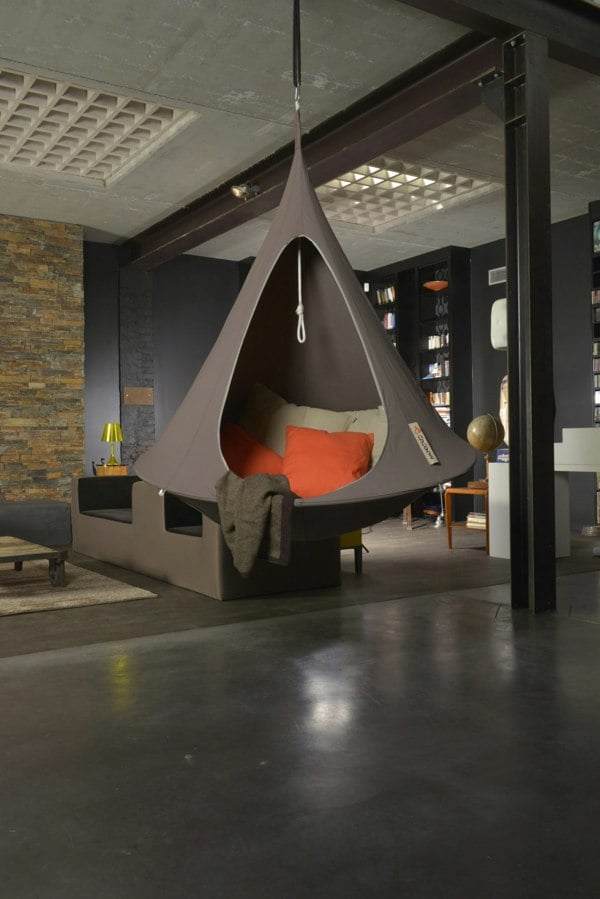 Cacoon Single Cacoon Hanging Chair - Taupe
