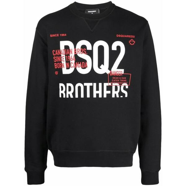 Dsquared DSQ2 Brothers null Sweatshirt   in  Black