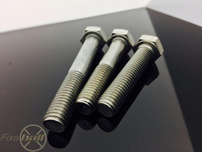 Fixaball UNF 7/16" Hex Bolt Set Screw A2 304 Stainless Steel DIN931