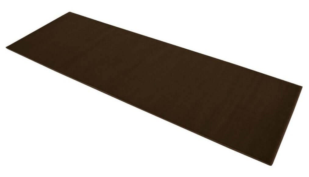 Solid Design Brown Living Room Rug | The Rugs Collection