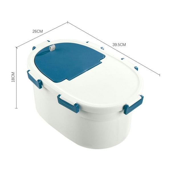 Airtight Pet Food Storage Container for Dogs and Cats Living and Home