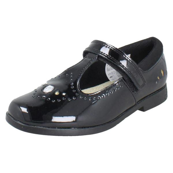 Clarks Girls Clarks School Shoes Lock Wish K