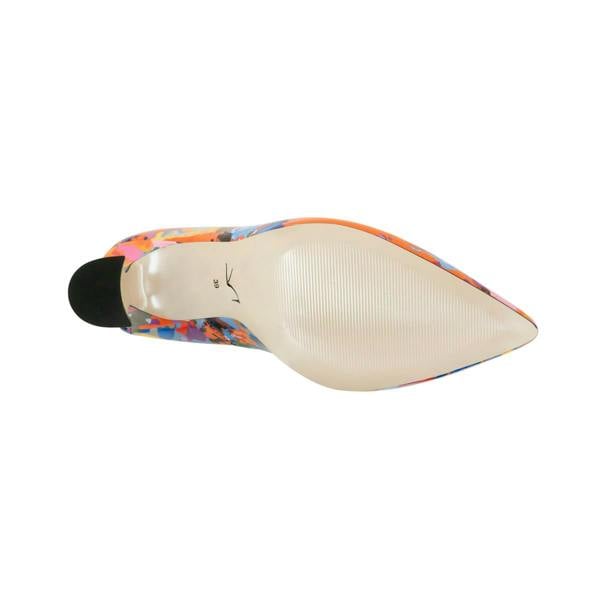 Embassy London Sophia - Summer Colours - Women’s Leather Point-Toe Pump with 3-Inch Heel