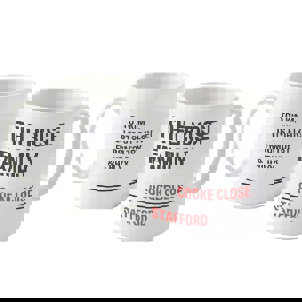 Personalised Memento Company Personalised London Street Sign Mug