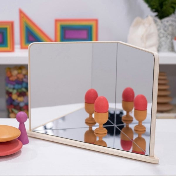 tickit Wooden 4-Way Mirror