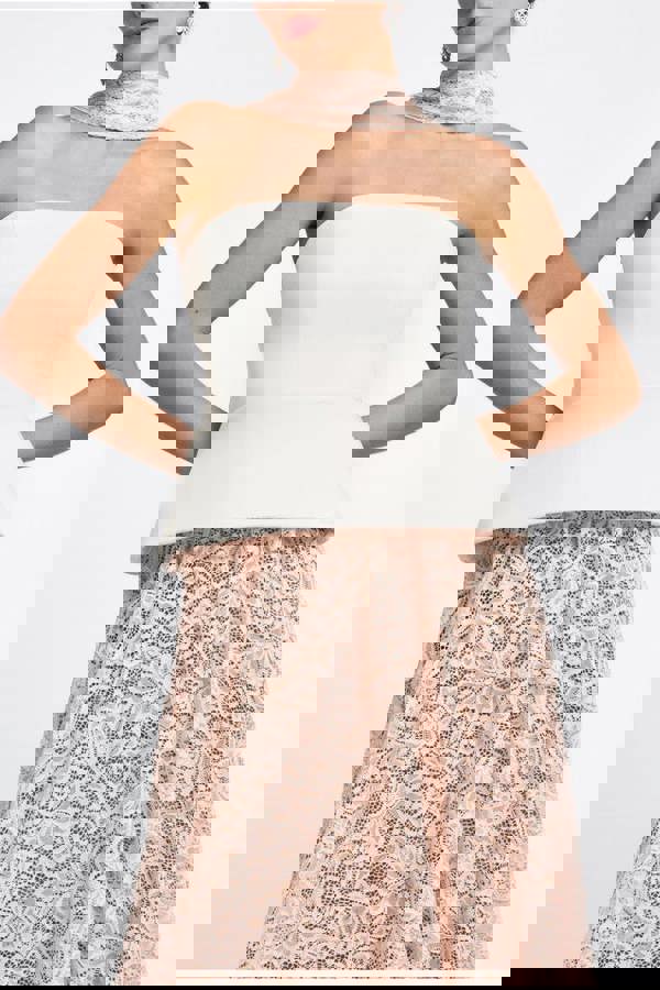 Floral Lace Scarf AC06