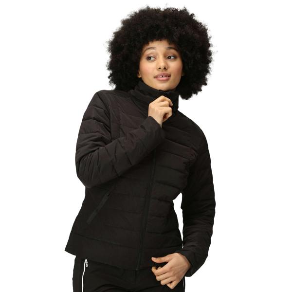 Regatta Womens/Ladies Keava III Baffled Padded Jacket - Black - 