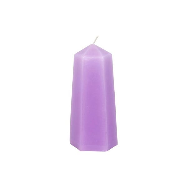 Serano Calming Crystal Candle with Rough Amethyst