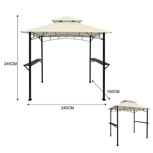Groundlevel Premium Outdoor BBQ Gazebo